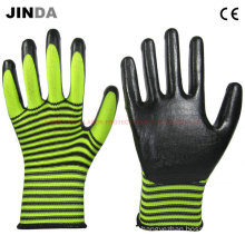 PPE Nitrile-Nylon Coated Working Gloves (NS017)